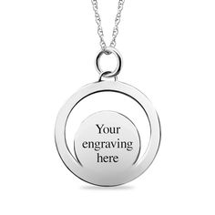 This fingerprint pendant is certain to be treasured. Sterling silver. Your own fingerprint. Up to 2 lines of 10 characters in length - inscribed along the back. 18.0-inch rope chain that secures with a spring-ring clasp. Please follow these steps: 1) Place your order; 2) Text your photo(s) from your smartphone to (972) 483-2900; and 3) When prompted, please respond with your Order Confirmation #. Standard text messaging rates may apply. Etched White Gold Round Pendant Necklace, White Gold Etched Round Pendant Necklace, Sterling Silver Laser Engraved Pendant, Laser Engraved Sterling Silver Pendant, Etched Necklaces For Commemoration, Etched Round Necklaces For Commemoration, Round Etched Necklaces For Commemoration, Laser Engraved Sterling Silver Jewelry, Laser Engraved Sterling Silver Necklace