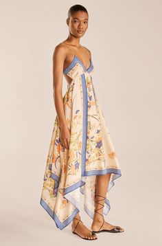 Handkerchief-cut silk habotai creates the illusion of scarves delicately pieced together on the body. Hankerchief Dress, Phoenix Dress, Feminine Wardrobe, Handkerchief Dress, Dress Images, Dress Home, Rebecca Taylor, Hem Dress, Minimal Fashion