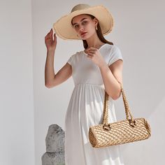 Free U.S. shipping. Style: Bohemia Straw , color:Khaki, suite for season：Spring, Summer, Autumn ，Beach, Going out, Honeymoon, Material Straw, Summer Bohemia Straw Boston Bags Beach Bags Chic Khaki Bags For Summer, Chic Khaki Straw Bag For Summer, Casual Khaki Straw Bag For Summer, Khaki Shoulder Bag For Beach, Summer Beige Straw Bag For Day Out, Summer Khaki Straw Tote Bag, Eco-friendly Beige Beach Bag For Day Out, Elegant Beige Beach Bag, Elegant Beige Beach Bag For Summer