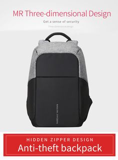 Multifunctional Anti-theft Commuter Bag, Versatile Anti-theft Commuter Backpack, Versatile Anti-theft Backpack For Commuting, Gray Anti-theft Backpack For Travel, Functional Gray Anti-theft Backpack, Multifunctional Gray Anti-theft Bag, Gray Multifunctional Anti-theft Bag, Black Backpack With Anti-theft Pocket For Business Trips, Black Anti-theft Backpack For Business Trips