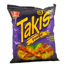 a bag of taki's fugeo sitting on top of a white table