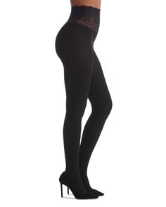 Commando Sexy Ultimate Opaque Tights High Stretch Thigh High Hosiery For Night Out, Elegant Black Thigh High Tights, Compression Thigh High Hosiery For Night Out, Elegant Black Compression Tights, Tight High-cut Stockings For Night Out, Chic Black Full-length Tights, Elegant Tight Legwear For Night Out, Elegant Black Full-length Legwear, Elegant Full-length Black Legwear