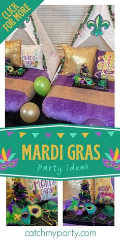 mardi gras party ideas