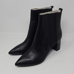 Calvin Klein Feli Chelsea Black Leather Boots Brand New Without Box Size 9. You Have A Question Don't Hesitate To Ask. Calvin Klein Shoes, Boot Brands, A Question, Calvin Klein Black, Black Leather Boots, Womens Calvin Klein, Leather Boots, Bootie Boots, Chelsea