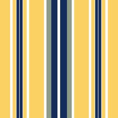 a yellow and blue striped wallpaper pattern