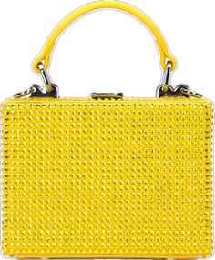 Yellow Box Bag With Detachable Handle For Evening, Yellow Top Handle Box Bag For Evening, Rectangular Yellow Box Bag For Evening, Elegant Yellow Formal Box Bag, Elegant Formal Yellow Box Bag, Elegant Yellow Box Bag For Formal Occasions, Brandon Blackwood, Citrine, Pre Order