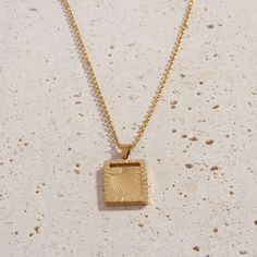 *NEW IN  Details:   Total length 40cm+5CM   18k Gold Plated   FREE Insured Shipping (Worldwide) Everyday Clavicle Chain Necklace With Rectangular Pendant, Everyday Square Pendant Chain Necklace, Gold Medallion Necklace With Delicate Chain For Everyday, Everyday Necklace With Rectangular Pendant And Adjustable Chain, Everyday Necklace With Adjustable Chain And Rectangular Pendant, Gold Chain Necklace With Rectangular Pendant For Gift, Everyday Rectangular Gold Chain Necklace, Gold Plated Rectangular Necklace With Adjustable Chain, Yellow Gold Necklaces With Rectangular Pendant For Everyday