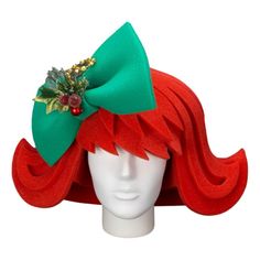 This Christmas Wig will definitely make you stand out at your next Party, Hora Loca, Wedding, Corporate Event, Birthday, Quinceanera, or Halloween Party! It can be used as a wedding hats, top hats, photo booth props, or a party favor. Crazy Christmas Hat, Christmas Cowboy Hat, Christmas Top Hat, Christmas Wig, Silly Christmas, Christmas Party Hats, Elf Hats, Tree Hat, Christmas Elf Costume