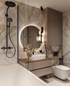 #walldecor #handmade #homedecorideas #homedesign #interiordecor #kitchendesign Modern Shower Over Bath, Bathroom Interior With Bathtub, Bathroom Ideas Bathtub, Wellness Bathroom, Apartment Bathroom Design, Bathroom Remodel Plans, Toilet Room Decor, Small Bathroom Interior