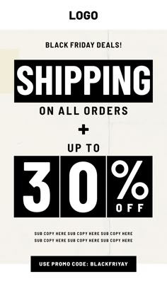 the black friday sale is on and it's up to 30 % off for all orders