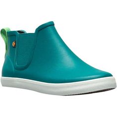 Rainy summer day? Cue the Kicker Rain Chelsea Boot. These waterproof foot huggers keep our toes dry without hampering our look. The popular silhouette and contrasting heel stripe gives every outfit a stylish finish. We step confidently with the nylon shank lending us fatigue-fighting support and stability for all-day comfort. Casual Green Slip-resistant Rain Boots, Green Slip-resistant Casual Rain Boots, Casual Green Rain Boots With Round Toe, Casual Summer Rain Boots With Round Toe, Casual Round Toe Rain Boots For Summer, Casual Slip-on Rain Boots With Rubber Sole, Casual Ankle-high Rain Boots With Rubber Sole, Rainy Summer Day, Rainy Summer