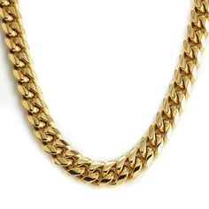 PRICES MAY VARY. ◆😈KEEP SHINY & FADE RESISTANT😈◆→ 6 Times real 14k gold-plated, ensuring that the color will not fade for 5 years. The color is like a real 14k gold color, unlike other fake cheap necklaces. Every link will be polished many times Very shining surface with sleek edges to avoid hart your skin, comfy to wear. It ensures that each Cuban link chain reflects a lot of light to create the bling bling effect. With proper care, the chain can last a lifetime. ◆ 😈SAFE MATERIAL & DURABLE😈