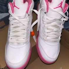 Brand New Never Worn Before Pink Basketball Shoes With Air Cushioning For Streetwear, Casual Pink Basketball Shoes With Air Cushioning, Pink Basketball Shoes For Spring Streetwear, Sporty Pink Jordan Shoes, Pink Jordan Sports Shoes With Cushioned Footbed, Pink Jordan Shoes With Cushioned Footbed For Sports, Pink Basketball Shoes With Round Toe, Pink Jordan Shoes With Cushioned Footbed, Sporty Pink Basketball Shoes For Spring