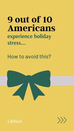 The holiday season often brings joy, but for many, it's also a time of stress. 9 out of 10 Americans feel the pressure. How to avoid this? Scroll through these tips for a stress-free holiday and reclaim the joy of the season! 🎁 Life On Track, Life Hack Quotes, Brings Joy, Get Your Life, Time Management Tips, The Expert