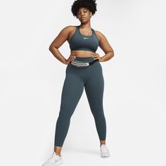 Whether it's yoga or a bike ride or a walk, you can move freely in our unbelievably soft Nike Zenvy leggings. Their InfinaSoft fabric is lightweight—but still squat-proof!—with softness that you can feel with every bend, stretch and shift. Fewer pockets give you a streamlined look, but the drop-in pocket at the center back is still big enough to hold your phone. Plus, they're durable enough for you to move, wash and wear again and again. Nike Yoga Pants For Sports, Nike Functional Compression Activewear, Nike Moisture-wicking Tights For Training, Nike Moisture-wicking Training Tights, Nike Go-dry Sportswear Activewear, Functional Nike Compression Activewear, Nike Compression Gym Activewear, Nike Compression Activewear For Sports, Nike Go-dry Leggings For Sports