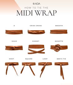 This versatile genuine Argentinian leather wrap belt is the perfect accessory to wear with anything from a dress to jeans. One Size105.5”/268 cm length2”/5 cm width Wrap Belt Outfit, Cognac Belt, Leather Wrap Belt, Diy Belts, Wide Leather Belt, Wrap Belt, Belt Style, Leather Conditioner, Fabric Belt