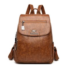 Product Description High-Quality Soft Leather Eco Backpack Soft Leather Backpack, Large Backpack Travel, Vintage Leather Backpack, Leather Backpacks, Vintage Backpacks, Women Leather Backpack, School Bags For Girls, Girl Backpacks, Casual Backpack