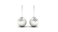 Product Details This solitaire pearl earring pair is designed in an elegant drop style that reflects the timelessness of a pearl. It is topped with a metal foliage-inspired motif that is embedded with round Diamond. The pearl drop earring pair is secured with a fishhook that ensures you style it seamlessly, whether you are on the go or super occupied with work. Product Information SKU SHP-EARRINGS012210398 Weight 1.28 gm (Approximate) FRESHWATER PEARL INFORMATION No.of Stones 2 Pieces Total Weig Modern White Pearl Earrings With Pendant, Modern White Pearl Pendant Earrings, Modern Formal Earrings With Pearl Pendant, Modern White Akoya Pearl Earrings, Modern White Pearl Earrings For Formal Occasions, White Pearl Earrings With Pearl Charm For Formal Occasions, White Pearl Charm Earrings For Formal Occasions, Formal White Pearl Earrings With Pearl Charm, Formal White Pearl Charm Earrings