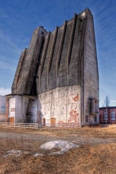 an old building that has been converted into a museum