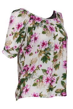 Go Renaissance romantic with this soft silk blouse today from Joie! Made with a dreamy floral print, this puffed sleeve beauty will seriously elevate any pair of light jeans or your favorite knit midi skirt! Size S 100% Silk Fitted silhouette Scoop neckline Short, puffed sleeves Back tied bow design Waist 34" Total length 26" Puffed Sleeve Top, Light Jeans, Knit Midi Skirt, Bow Design, Knit Midi, Puffed Sleeves, Online Boutiques, Silk Blouse, Fashion Lover