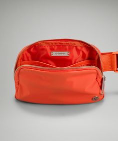 Phone, keys, wallet. Keep them close in this versatile belt bag that helps you get out the door and on to your next adventure. Designed for On the Move. Dimensions: 19cm x 5cm x 13cm (7.5" x 2" x 5"):Volume: 1L. Zippered pockets. Exterior pocket. Interior pocket. 'Spot clean', 'Do not wash', 'Do not bleach', 'Do not tumble dry', 'Do not iron', 'Do not dry clean', 'Imported'. Water-Repellent Fabric. Mesh: 100% Polyester. Lining: 100% Polyester. Body: 100% Recycled nylon. Lululemon Belt Bag With Cell Phone Pocket For On-the-go, Lululemon Belt Bag With Removable Pouch For On-the-go, Versatile Nylon Belt Bag With Belt Loops, Functional Lululemon Belt Bag With Cell Phone Pocket, Lululemon Functional Belt Bag With Cell Phone Pocket, Lululemon Functional Belt Bag For Everyday Use, Lululemon Belt Bag With Removable Pouch For Everyday Use, Versatile Everyday Lululemon Belt Bag, Functional Lululemon Belt Bag