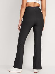 hidden front pocket go-dry wicks moisture extra high waist is 1" higher than standard high rise sits above belly button fitted hip and thigh hits below ankle 31 1/2" regular inseam 29 1/2" petite inseam 35 1/2" tall inseam models are approx.  5'9" and wear sizes s (4), l (12), and xl (18)machine wash according to the care instruction label polyester 77% spandex 23% High Waist Fitted Activewear With Contoured Waistband, High Rise High Stretch Pants, Fitted High-waist Activewear With Contoured Waistband, Fitted Activewear With Contoured Waistband And High Waist, Tight Workout Pants With 5-inch Inseam, Athleisure Compression Bottoms With 5-inch Inseam, Tight High-waist Pants, High Waist Black Bottoms With Moisture-wicking, High Stretch High Waist Bottoms For Workwear