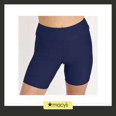 in stock Blue High-waisted Shorts For Swimming, Navy Fitted Bottoms With Built-in Shorts, Sporty Navy Bottoms With Short Legs, Fitted Navy Bottoms With Moisture-wicking, Navy Fitted Bottoms With Moisture-wicking, Navy Fitted Moisture-wicking Bottoms, Navy Moisture-wicking Shorts, Navy Short Swimming Bottoms, Navy Short Length Swim Trunks