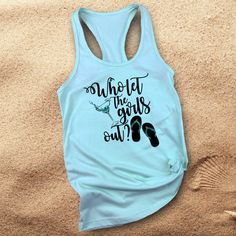 Girls Weekend Drinking Shirt/ Margarita Beach Tank/ Girls Trip Summer Vacation Girls Night Out Shirts Casual Sleeveless Top For Poolside, Fun Sleeveless Beach Tank Top, Sleeveless Summer Tops For Poolside, Sleeveless Beach Tops With Letter Print, Trendy Sleeveless Top For Poolside, Beach Letter Print Tank Top, Cute Summer Racerback Tank Top, Cute Racerback Tank Top For Summer, Fun Cotton Tank Top For Beach