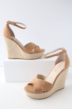 On-Trend Wedges for Women With Style | Affordable Women's Wedge Sandals, Sneakers, and Boots Lace Up Espadrille Wedges, Shoes For Me, Work Shoes Women, Lace Up Espadrilles, Culotte Jumpsuit, Womens Sandals Wedges, Womens Wedges, Shoe Obsession, Perfect Shoes