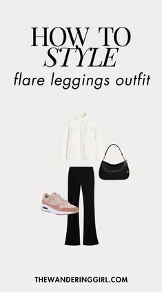 Save this pin for flare leggings outfits, flare leggings outfit summer, flare leggings outfit winter, flare leggings outfit fall, flare leggings outfit spring, flare leggings ootd, black leggings, flare leggings with sandals, flare leggings outfit women summer, flare leggings aesthetics, brown leggings, flare leggings style outfits, how to style flare leggings outfits, what to wear with flare leggings, and more! Tap for the ultimate fashion inspo and slay wearing flare leggings! Leggings Outfit Spring, Flare Leggings Outfit, Grey Leggings Outfit, Leggings Outfit Summer, Black Flared Leggings, Women Leggings Outfits