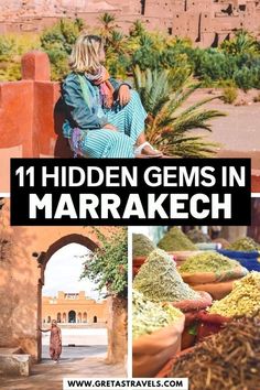 11 Hidden Gems In Marrakech Morocco Travel Outfit, Morocco Travel Destinations, North Africa Travel, East Africa Travel, Africa Travel Beautiful Places, Things To Do In Marrakech, Morocco Trip, Morocco Itinerary, Visit Marrakech