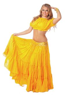 Belly Dance Tribal Cotton 25 Yard Skirt | FIERY FRILLS - 64.99 USD – MissBellyDance Fitted Belly Dance Skirt For Dance, Festival Dance Skirt, Fitted, Fitted Skirt For Belly Dance, Fitted Festival Skirt For Dance, Fitted Skirt For Dance Festivals, Festival Fitted Skirt For Dance, Fitted Bottoms For Dance Festival, Belly Dance Festival Stretch Skirt, Belly Dance Festival Skirt With Stretch