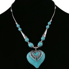 Hearts Maxi Statement Necklace Nwot Women's Excellent Gift Idea, Birthday, Mother's Day Valentines, Christmas, Teacher, Boss, Best Friend, Sister, Graduation, Holiday, Church, Event, Wedding. Buy At Listed Price Or Make Offer And Take It Home Https://Gofund.Me/Eab7a29d Blue Heart-shaped Jewelry For Mother's Day, Blue Heart Beads Jewelry For Anniversary, Blue Heart Pendant Necklace For Mother's Day, Heart-shaped Light Blue Jewelry For Valentine's Day, Blue Heart Charm Necklace For Mother's Day, Light Blue Heart Beads Jewelry For Gift, Light Blue Heart Beads Jewelry Gift, Blue Heart-shaped Necklaces With Heart Beads, Bohemian Blue Heart Pendant Jewelry