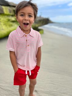 Make a statement this summer with the Flagstaff Polo! This playful polo is perfect for your little one to rock while enjoying the warm weather. Stand out from the crowd with the vibrant color combination and have your child feel cool and comfortable all season long. Toddler Essentials, Flagstaff, White Polo, Baby Gender, Dress Romper, Stand Out From The Crowd, Color Combination, Toddler Boys, Bold Colors