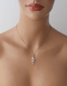 "Dainty Rose gold Bridal necklace set. A perfect choice for a bride who wants to add just a bit of sparkle to her wedding look. Also a great gift for your bridesmaids! Pieces are created with AAA cubic zirconia stones Earrings dangle 1.75\" Necklace measures 16 inches and extends to 18 inches Matching bracelets: https://www.etsy.com/listing/259505853/rose-gold-bridal-bracelet-dainty-crystal?ref=shop_home_active_5&frs=1 https://www.etsy.com/listing/482186540/rose-gold-bracelet-wedding-jewelry Dainty Gold Bridal Earrings For Wedding, Gold Dangle Jewelry Sets For Wedding, Delicate Gold Jewelry For Marriage, Gold Bridal Necklace With Elegant Design For Wedding, Elegant Gold Plated Necklaces For Weddings, Elegant Gold-plated Necklaces For Wedding, Elegant Gold Bridal Necklace For Wedding, Elegant Yellow Gold Necklace For Marriage, Gold Plated Pendant Jewelry For Wedding