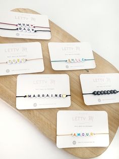 Letter bracelet customizable according to your desires 🖤 Ideal for a nice personalized gift at a low price You can add: a first name, initials, a word, a nickname,... * BRACELET ⚡️: * Thread color: to choose * Please tell me the color of the desired letters * CLASP ✨: * All bracelets are adjustable using a sliding macramé knot Do not hesitate to contact me for further information and possibly customization of the model and/or colors 🤍 * SIZE 🌟: Tell me if the bracelet is a children's bracelet Personalized Letter Bracelets In Trendy Style, Trendy Personalized Letter Bracelets, Personalized Letter Bracelet Trendy Style, Trendy Name Bracelet For Gift, Custom Name Letter Bracelet For Gift, Personalized Letter Name Bracelet As Gift, Personalized Letter Name Bracelet Gift, Personalized Letter Name Bracelet For Gift, Personalized Letter Beads Bracelets