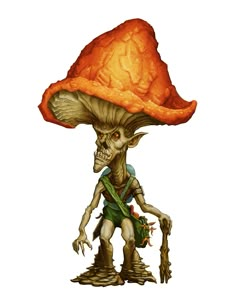 an image of a creature with a mushroom on its head