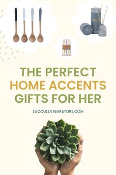 the perfect home accents gifts for her from succulentbarstorore com - click to see more on www succulentbarstorore com