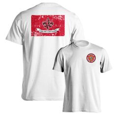 University of Louisiana at Lafayette Ragin' Cajuns Flag Logo Short Sleeve T-Shirt This ULL Ragin' Cajuns short sleeve tee will no doubt be your go-to shirt all year long not only at Cajun Field, but everywhere you go. Wear this tee with Ragin' Cajun pride around campus or at home and let everyone know your loyalty lies with The Ragin' Cajuns of the University of Louisiana at Lafayette! Full front and back high quality printed ULL graphics Regular fit, cotton tee shirt is perfect to lounge around Fan Merchandise Relaxed Fit Short Sleeve T-shirt, Relaxed Fit Short Sleeve Fan Merchandise T-shirt, Fan Merchandise Sublimation Print Short Sleeve Shirt, White Tri-blend Short Sleeve T-shirt, Fan Apparel Tops With Short Sleeves, Fan Apparel Short Sleeve Shirt With Screen Print, Short Sleeve Sublimation Print Fan Apparel Shirt, Fan Apparel Shirt With Sublimation Print, Short Sleeve T-shirt With Sublimation Print