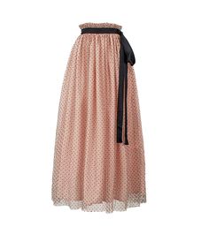 Eve Lee Ra-el (Seo Ye-ji) Inspired Top and Skirt Set 001 - Asian Petite Size S (Normal Size XS) / Skirt Only (Midi Length) - Clothing Black Collared Shirt, Ribbon Belt, Polka Dot Skirt, Eclectic Fashion, Petite Size, Collar Shirts, Midi Length, Pink White, Outfit Sets