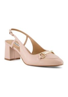 Lofted by a chunky block heel with chic gold hardware, the Cassie heels from Dune London add an elegant touch to any ensemble. | Dune London Women's Cassie Slingback Heels, 6M US / 37 EU Beige Almond Toe Slip-on Heels, Dune London Sandals, Beige Slingback Pumps With 4-inch Heel And Almond Toe, Luxury Beige 4-inch Heels, Elegant Cream Slingback Pumps With 4-inch Heel, Dune London, Chunky Block Heels, Ladies Of London, Slingback Heel