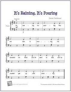 sheet music with the words peter peter pumpkin eater written in purple and black on it