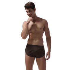 Hombre Pantalones Cortos Running Pantalón Corto Short Running Prendas de abajo Deporte Ropa Deportiva Transpirable Secado rápido Suave Aptitud física Entrenamiento de gimnasio Maratón Ropa de deporte 2024 - $8.49 Solid Color Workout Brief Shorts, Solid Color Brief Workout Shorts, Solid Swimwear With Built-in Shorts For Training, Sporty Swimwear Briefs For Sports, Sporty Moisture-wicking Swim Trunks Brief, Sporty Brief Swimwear, Sporty Nylon Brief Swim Trunks, Summer Workout Brief Shorts, Sports Nylon Brief Bottoms