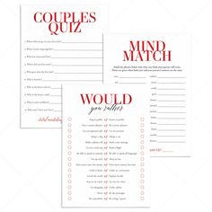 Couples Games Bundle Printable by LittleSizzle Cute Couple Games To Play, Relationship Quiz Questions, Games Couples Can Play At Home, Couple Card Games Free Printable, Games To Play With Your Partner, Printable Couples Games, Couple Quiz Questions Relationships, Couples Game Night Party, Couples Retreat Games