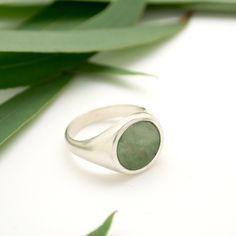 one of a kind sterling silver californian jade size 7 Silversmithing Jewelry, Jade Ring, Jewelry Lookbook, Precious Gems, Gems Jewelry, Rocks And Minerals, Handcrafted Jewelry, Jewelry Inspiration, Beautiful Jewelry