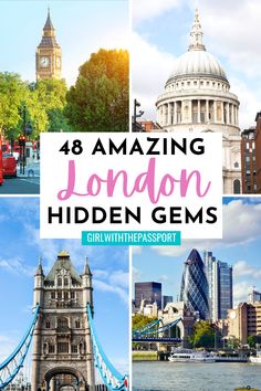 48 Amazing Hidden Gems in London! Best National Parks, England Photography