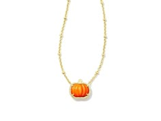 Pumpkin Kendra Scott, Orange Kendra Scott Necklace, Kendra Scott Pumpkin Necklace, Orange Chain Jewelry For A Gift, Orange Chain Jewelry As Gift, Elegant Fall Jewelry Gift, Elegant Fall Jewelry For Gifts, Elegant Clavicle Chain Necklace For Halloween, Elegant Halloween Jewelry With Chain