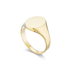 Heritage Signet Ring - Fewer Finer Timeless Formal Wedding Jewelry With Smooth Bezel, Luxury Rings With Polished Finish For Promise, Timeless Anniversary Signet Ring With Smooth Bezel, Timeless Gold Rings With Classic Design, Timeless Yellow Gold Ring With Polished Finish, White Gold Dome Promise Ring With Polished Finish, Classic White Gold Diamond Ring With Polished Finish, White Gold Rings With Timeless Round Cut, Timeless White Gold Dome Ring With Open Design