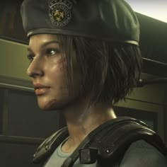 an image of a man with a helmet on his head in the video game metal gear