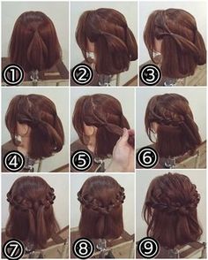 Hair Styles For School, Styles For School, School Starts, Hair Arrange, Peinados Fáciles Para Cabello Corto, Work Hairstyles, Penteado Cabelo Curto, Hair Dos, Hair Designs